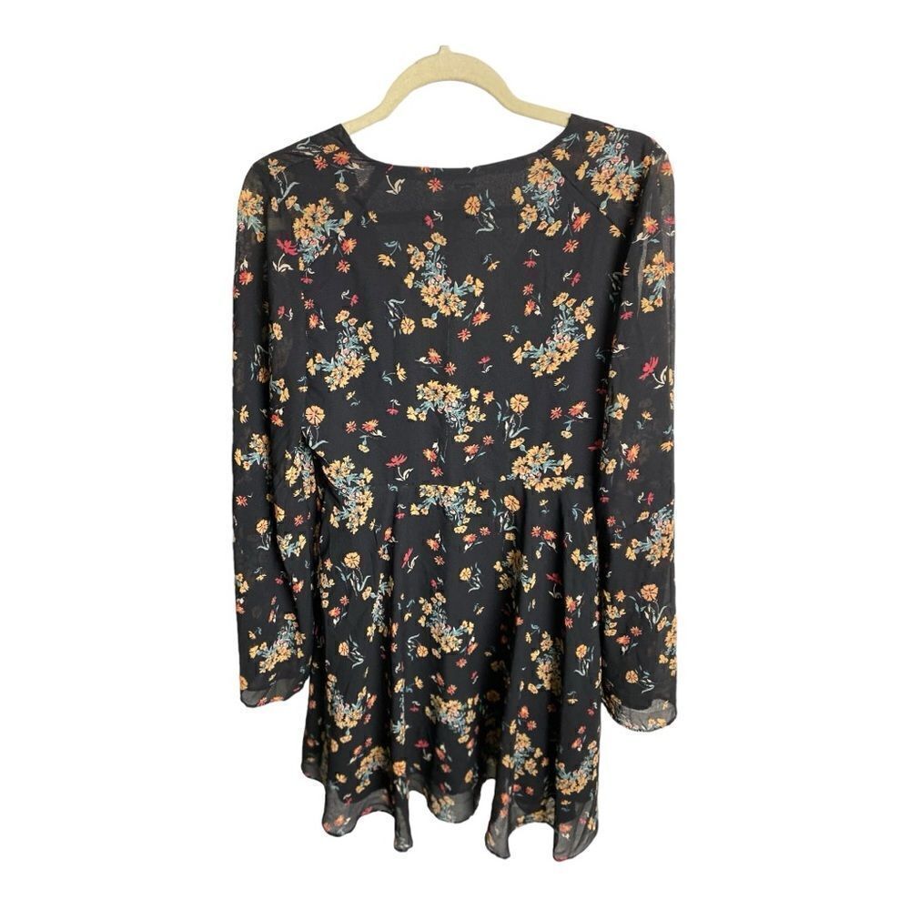 #142 FREE PEOPLE Lilou Floral Mini Dress - Picture 4 of 9